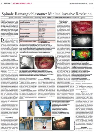 Vorschau Orthopädischen Nachrichten 11.2019