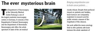 Artikel 'The ever mysterious brain'