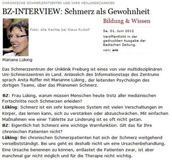 Interview mit Ltd. Psychologin Frau Marianne Lüking