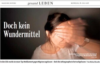 Vorschau auf den Artikel in der BZ vom 19.07.2018