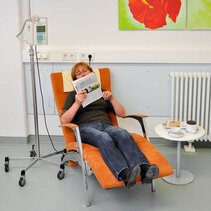 Ruheraum für InfusionspatientInnen in der Neurologischen Tagesklinik