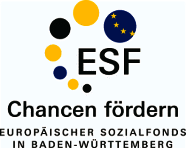 Logo des Europäischen Sozialfonds in Baden-Württemberg