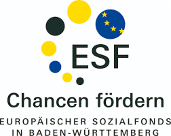 Logo des Europäischen Sozialfonds in Baden-Württemberg