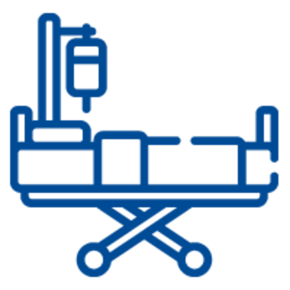 Grafik Klinikbett